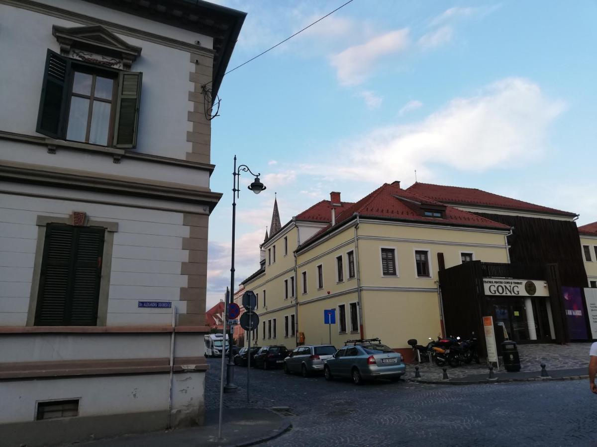 Ferienwohnung Zur Linde Hermannstadt Exterior foto